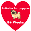 Health Benefits: Suitable for puppies over 8 weeks.